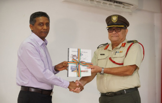 Revised Defence Policy officially handed over to the SPDF