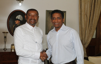 President Faure appoints Mr Patrick Victor as Honorary Cultural Ambassador