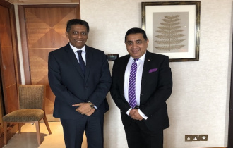President Faure meets with Lord Ahmad of Wimbledon