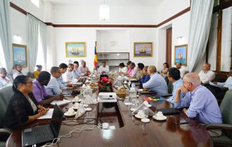 President Faure holds meeting with representatives from key sectors in the country