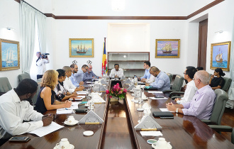 President Faure meets with economic sector representatives following announcement of measures to tackle COVID-19 impacts