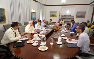 President Faure briefed by Law Enforcement Committee
