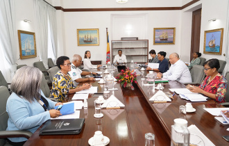 President Faure meets with High Level Committee for Child Protection