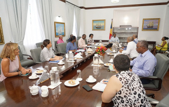 President Faure chairs regular consultative session between Government and Private Sector