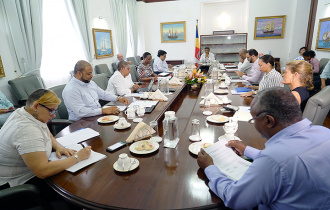 President Faure chairs meeting with multisectoral representatives