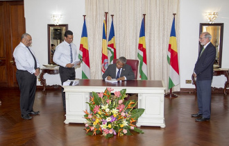 President Ramkalawan assents to the Civil Code of Seychelles Act 2020