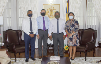 Three Seychellois Ambassadors bid farewell to Public Sector