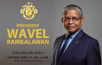 Address by the President of the Republic, Mr Wavel Ramkalawan