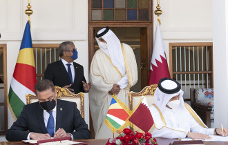 Seychelles and Qatar further cements relations in Military and Sports