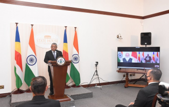 E-Ceremony of Handing over and Inauguration of Projects Funded by the Government of India