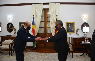 The new High Commissioner for Sri Lanka accredited
