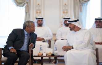 President Ramkalawan holds bilateral talks in the margins of Dubai Expo 2020