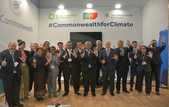 President meets members of Seychelles COP26 Team in Glasgow