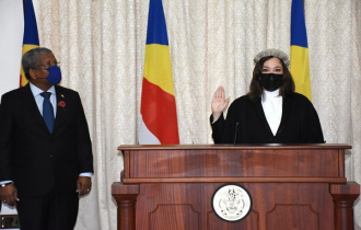 Her Worship Natasha Burian sworn-in as the new Master of the Supreme Court of Seychelles