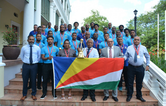 President Ramkalawan hails outstanding achievements of the Seychelles' national football team