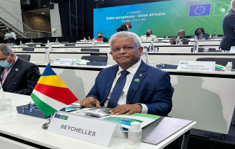 Seychelles President calls for a stronger EU-Africa partnership in the fight against Climate Change