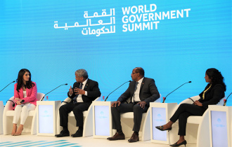 World Government Summit 2022: President Ramkalawan participates in the Global Energy Forum themed session ' The Rising Blue Waters. Governments Combating Climate Change'