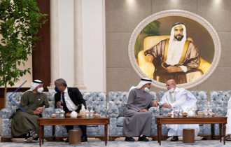 President Ramkalawan presents condolences and congratulates Sheikh Mohammed bin Zayed on his election as new president