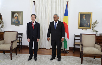 New Ambassador of Japan to the Republic of Seychelles Accredited