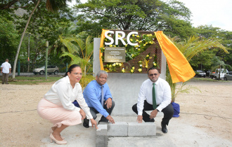 Foundation stone laid for the construction of the Seychelles Revenue Commission (SRC) building