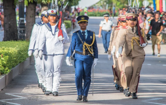 Seychelles celebrates 46th anniversary of Independence and National Day during military parade