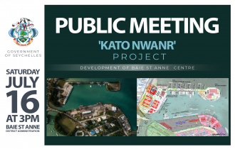 President Ramkalawan to hold Public Meeting on Praslin in relation to the 'Kato Nwanr' Project