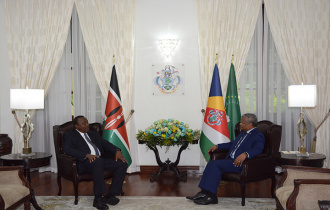 Seychelles and Kenya reaffirmed their commitment to bolstering cooperation to new heights