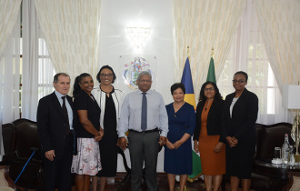 President Ramkalawan meets General Director of the Seventh-Day Adventist Women's Ministry