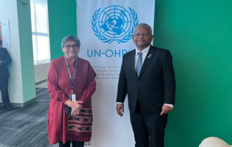 President Ramkalawan participates in Key side-events and Bilateral Meetings on the margins of 77th UNGA