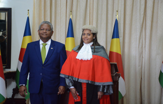 Justice Madeleine sworn in as Puisne Judge of the Supreme Court of Seychelles