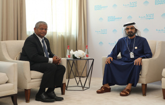 World Government Summit 2023 President Ramkalawan has audience with Vice-President, Prime Minister and Ruler of Dubai