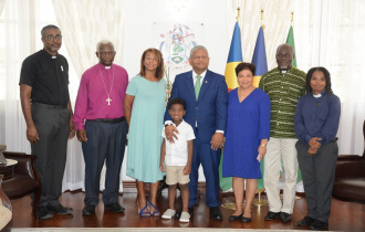 Courtesy call by Anglican Church delegation on the President