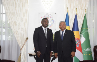 The Executive Director of ADB pays a courtesy call to the Seychelles President