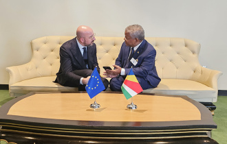 President Ramkalawan holds talks with President of the EU Council