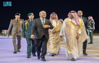 President Ramkalawan arrives in Saudi Arabia ahead of the First Saudi-Africa Summit