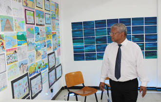 The President attends the official opening of the fisheries week