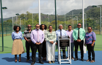 Tennis Association Unveils Renovated Courts at Grand Reopening Ceremony