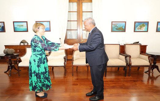 New Ambassador of the Republic of Ireland to the Republic of Seychelles Accredited