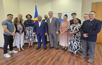 President Ramkalawan Visits Seychelles Mission in Pretoria