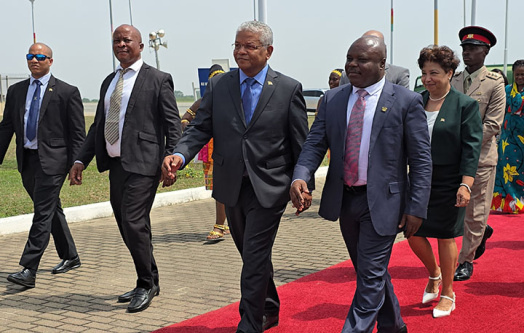 President Ramkalawan Arrives in Ghana for Landmark Official Visit