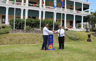 Seychelles Officially Receives Ceremonial Ball for 2025 FIFA Beach Soccer World Cup