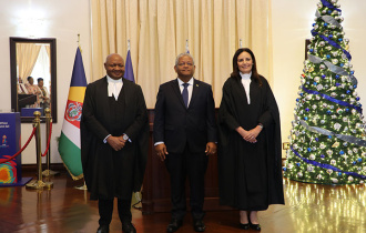 President Ramkalawan Presides Over Swearing-In of New Non-Residential Justices of Appeal