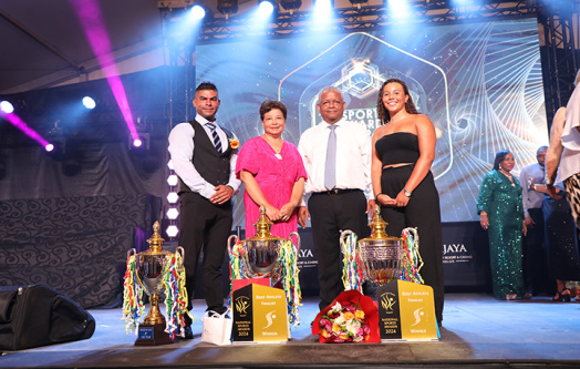 Wallace Dorasamy and Aaliyah Palestrini Crowned Sportsman and Sportswoman of the Year at 38th National Sports Awards