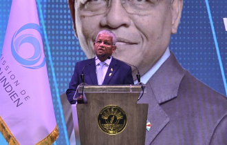 Le Président Wavel Ramkalawan adresse le Ve Sommet de la Commission de l’Océan Indien