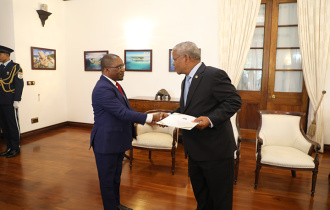 New Tanzanian High Commissioner Presents Credentials to President Ramkalawan