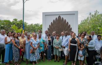President Ramkalawan Unveils Second National Monument Honouring Seychellois Fallen Heroes