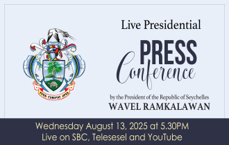 President Ramkalawan to hold live Presidential Press Conference