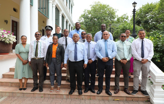 President Ramkalawan Chairs Post-Event Review of 13th CJSOI Games with Local Organising Committee and Partner Ministries