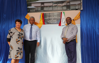 President Ramkalawan Attends Official Opening of Anse Royale Crèche