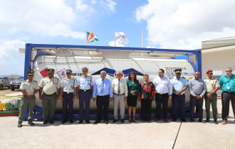 President Ramkalawan Commends SEYPEC’s Support to the Seychelles Defence Forces